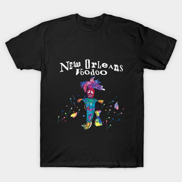 New Orleans Voodoo T-Shirt by gentlemanjoan